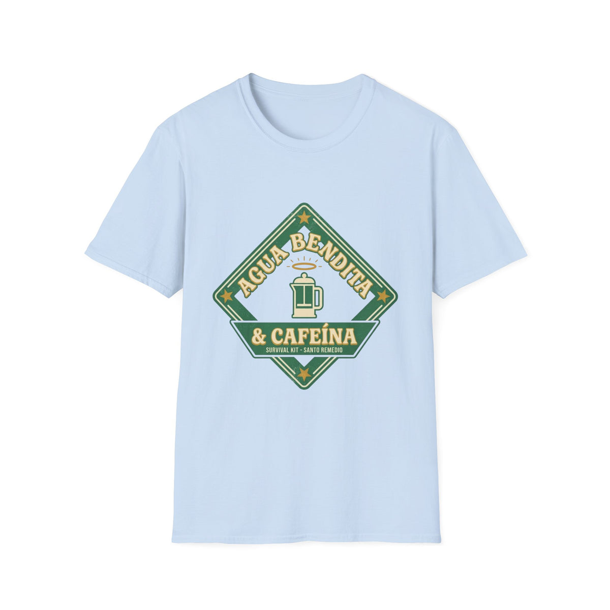 Agua Bendita y Cafeina T-Shirt