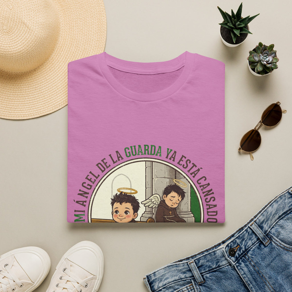 Mi Angel de la Guarda ya esta Cansado T-Shirt