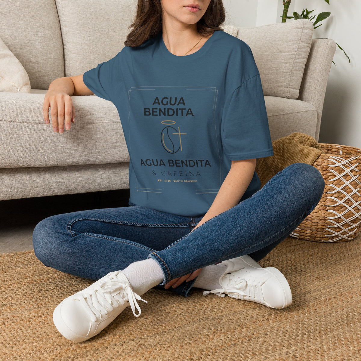 Agua Bendita y Cafeina T-Shirt