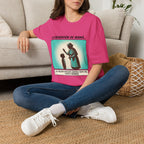 La Bendicion de Mama fondo azul T-Shirt