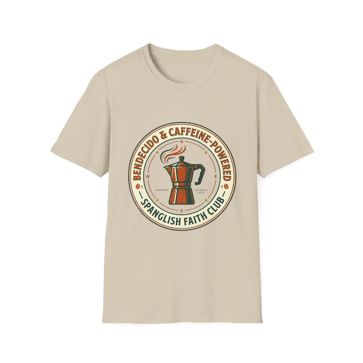 Bendecido & Caffeine Powered T-Shirt