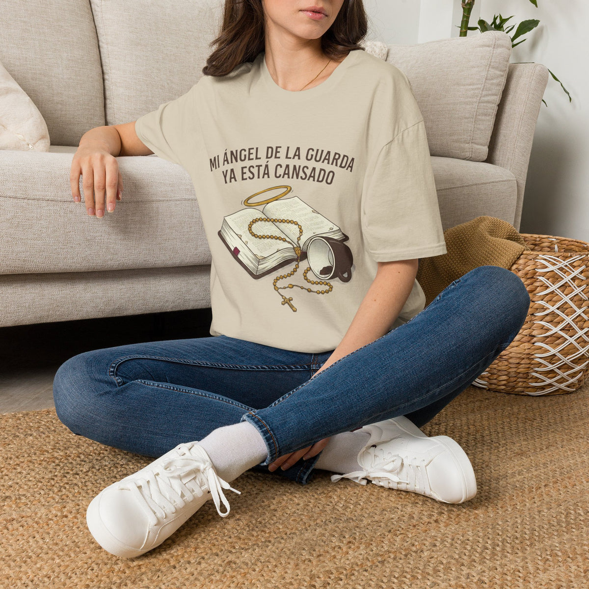 Mi Angel de la Guarda ya esta Cansado T-Shirt
