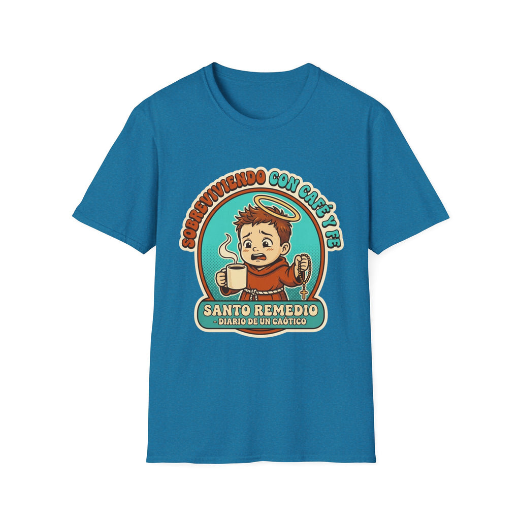 sobreviviendo con Cafe y Fe T-Shirt