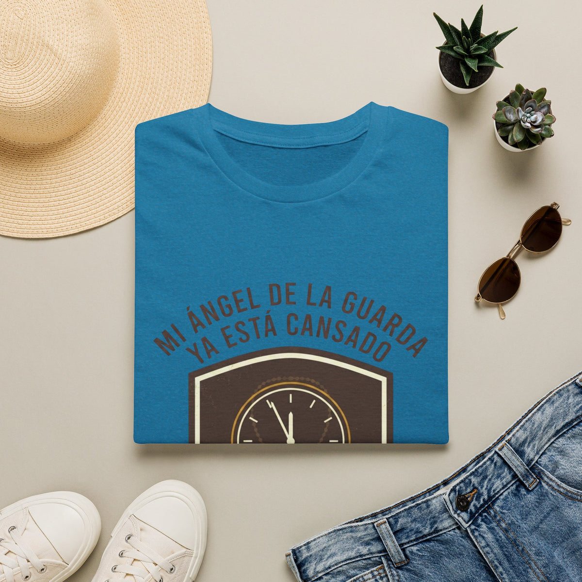 Mi Angel de la Guarda ya esta Cansado T-Shirt