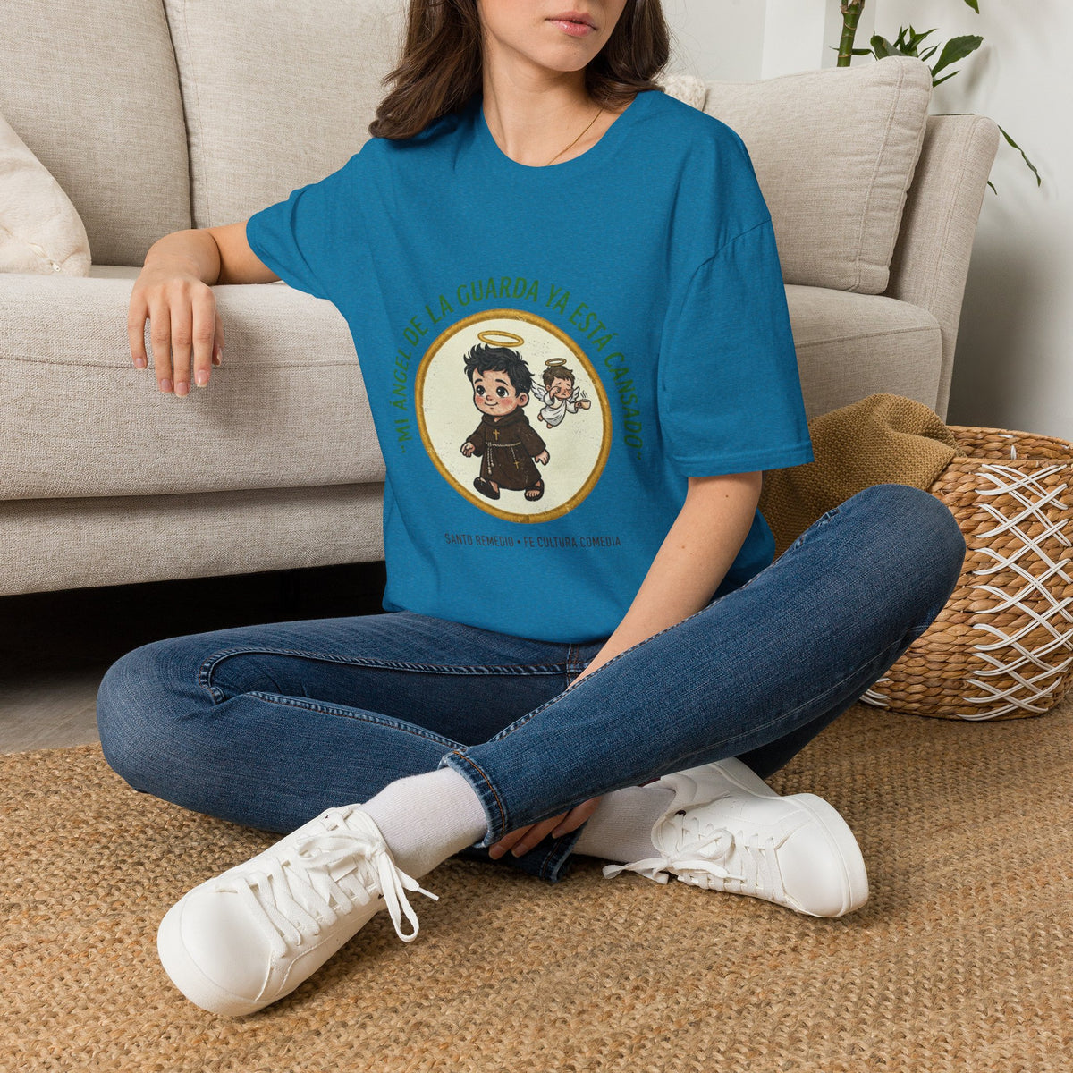 Mi Angel de la Guarda ya esta Cansado T-Shirt