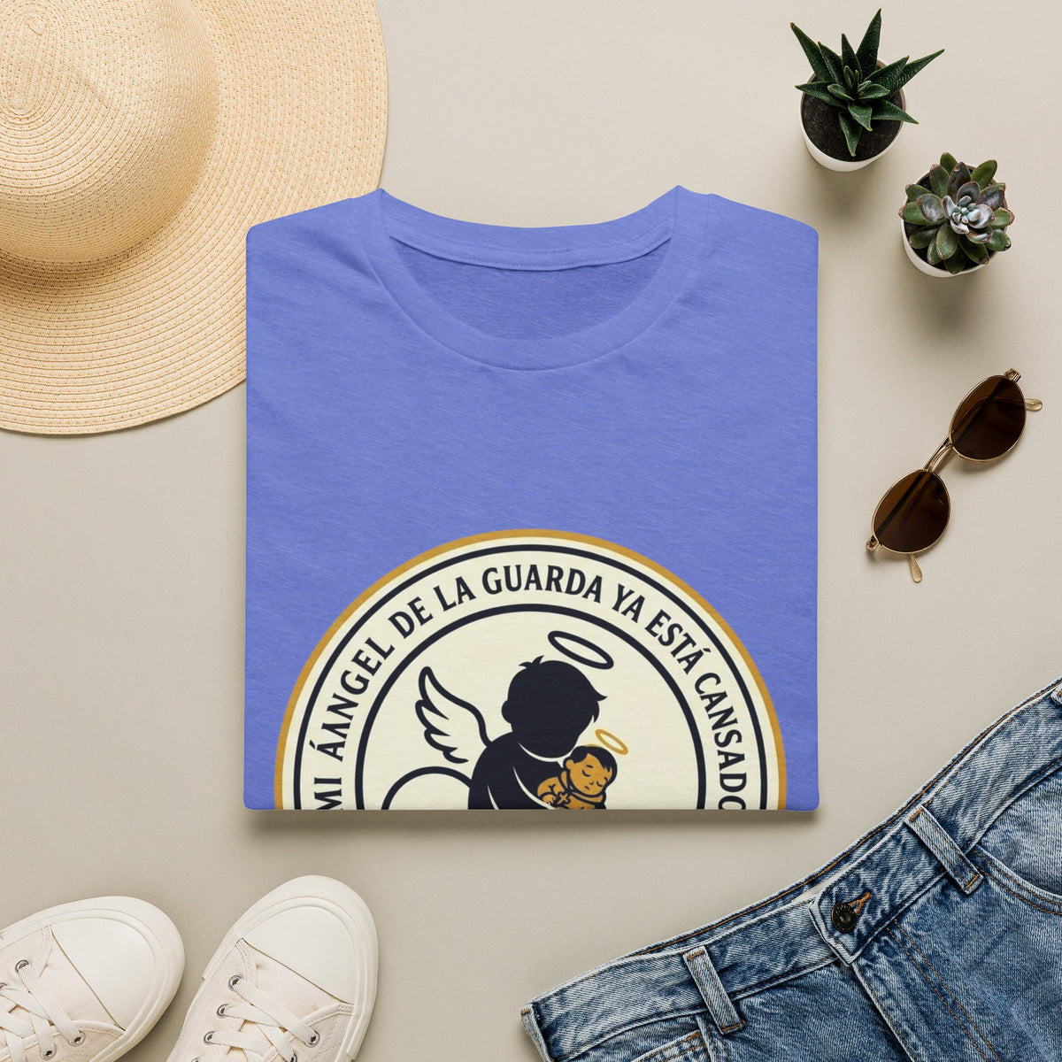 Mi Angel de la Guarda ya esta Cansado T-Shirt