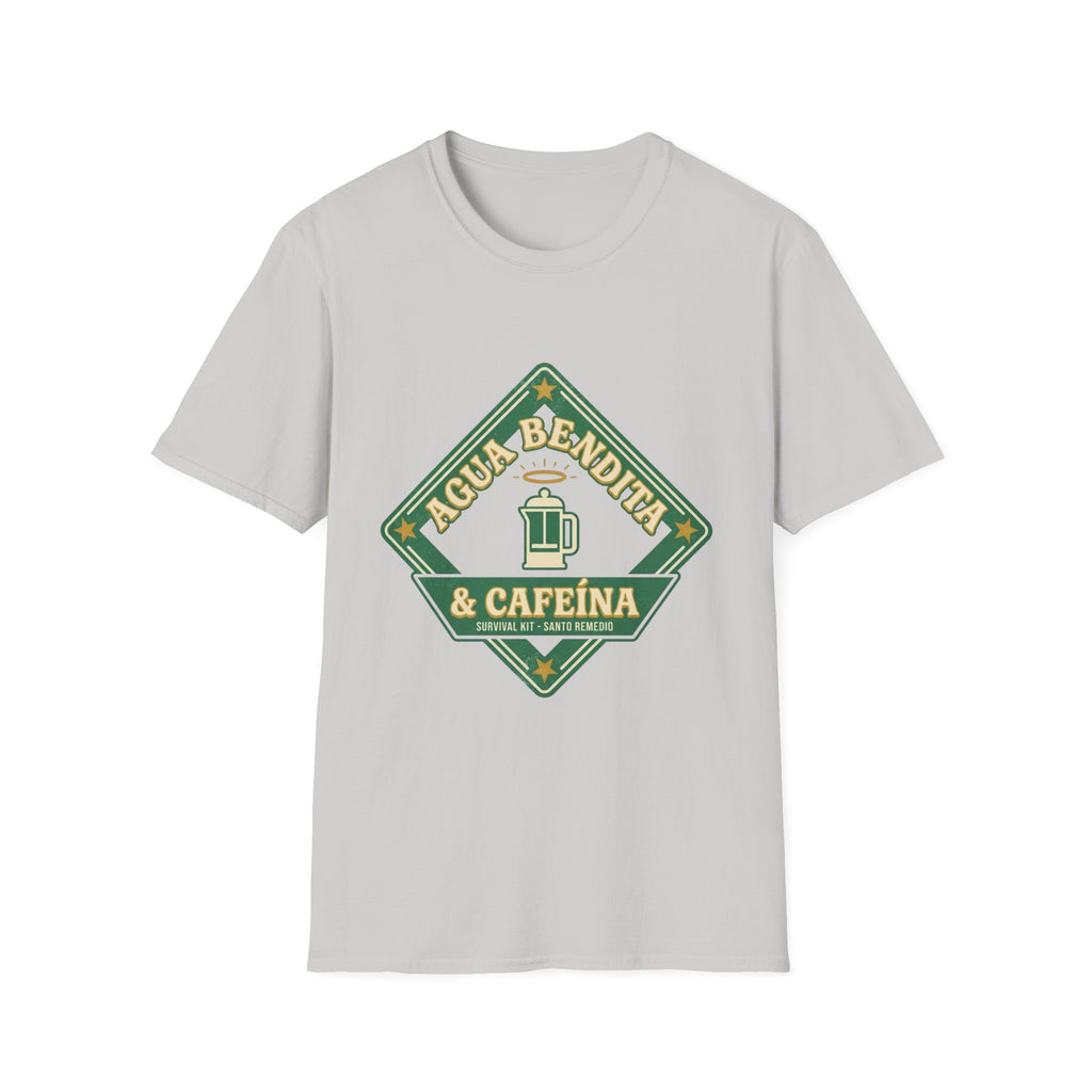 Agua Bendita y Cafeina T-Shirt