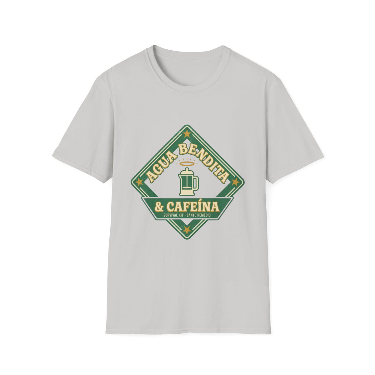 Agua Bendita y Cafeina T-Shirt